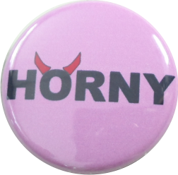 Horny button pink